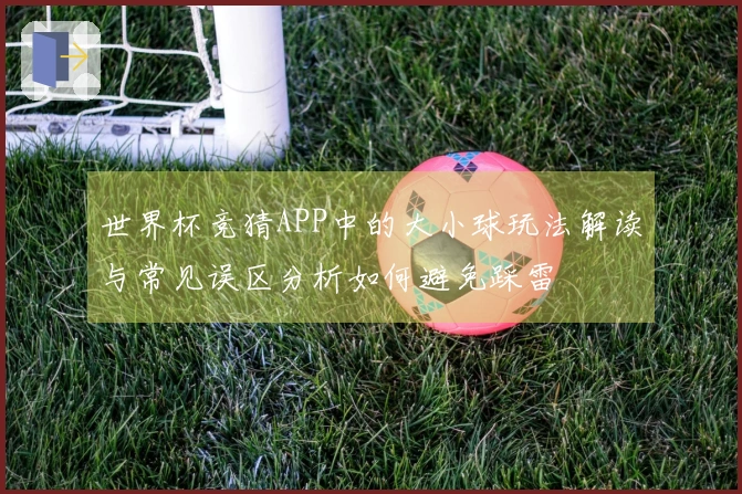 世界杯竞猜APP中的大小球玩法解读与常见误区分析如何避免踩雷