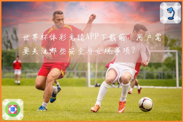 世界杯体彩竞猜APP下载前，用户需要关注哪些安全与合规事项？